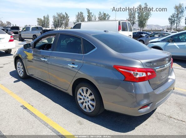 3N1AB7AP9HL662826 2017 NISSAN SENTRA Gray Rear left