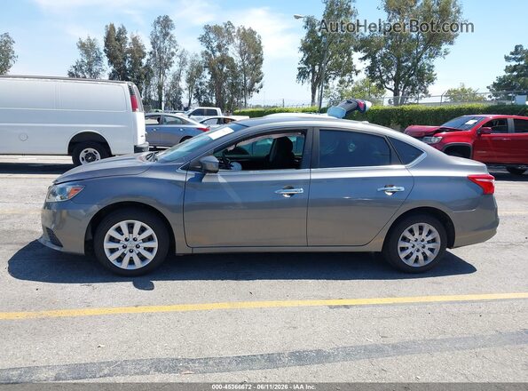 3N1AB7AP9HL662826 2017 NISSAN SENTRA Gray 360 interior view