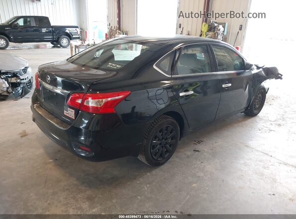 3N1AB7AP9HY219627 2017 NISSAN SENTRA Black Rear right
