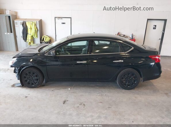 3N1AB7AP9HY219627 2017 NISSAN SENTRA Black 360 interior view