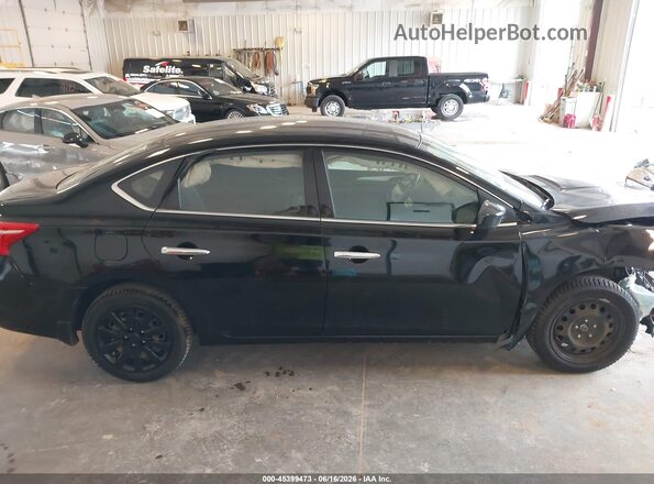 3N1AB7AP9HY219627 2017 NISSAN SENTRA Black Rear interior view