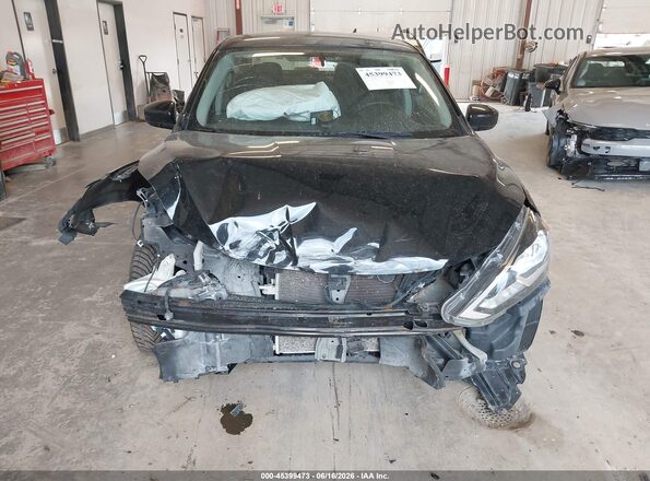 3N1AB7AP9HY219627 2017 NISSAN SENTRA Black Front view