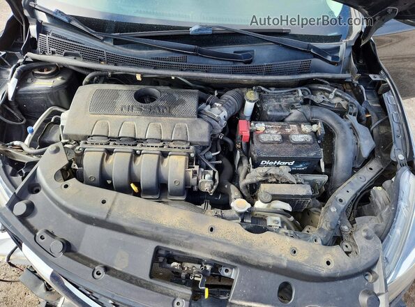 3N1AB7AP9HY236928 2017 NISSAN SENTRA Black Rear interior view