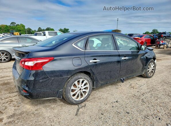 3N1AB7AP9HY236928 2017 NISSAN SENTRA Black Rear right