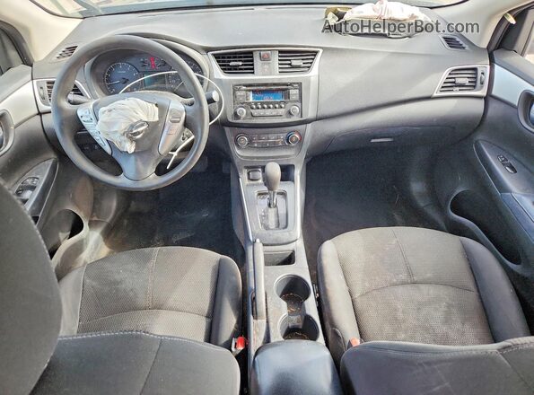 3N1AB7AP9HY236928 2017 NISSAN SENTRA Black Dashboard view