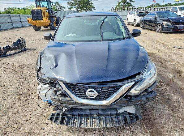 3N1AB7AP9HY236928 2017 NISSAN SENTRA Black Front view
