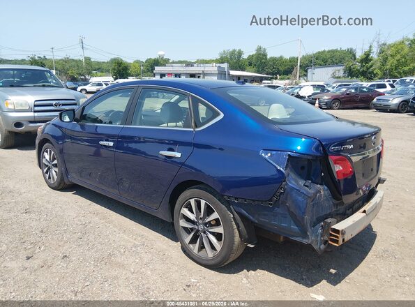 3N1AB7AP9HY239036 2017 NISSAN SENTRA Blue Trasero izquierdo