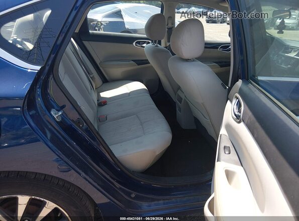 3N1AB7AP9HY239036 2017 NISSAN SENTRA Blue Vista de la etiqueta del VIN