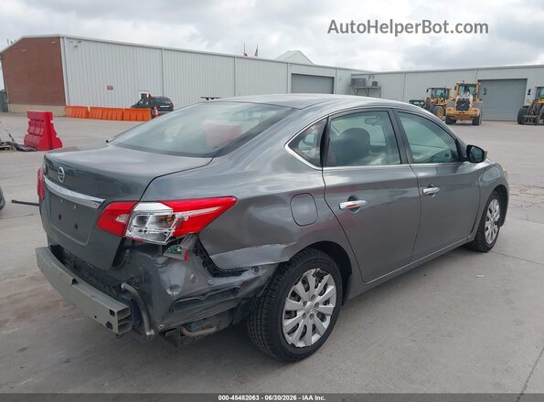 3N1AB7AP9HY256421 2017 NISSAN SENTRA Gray Tył prawy