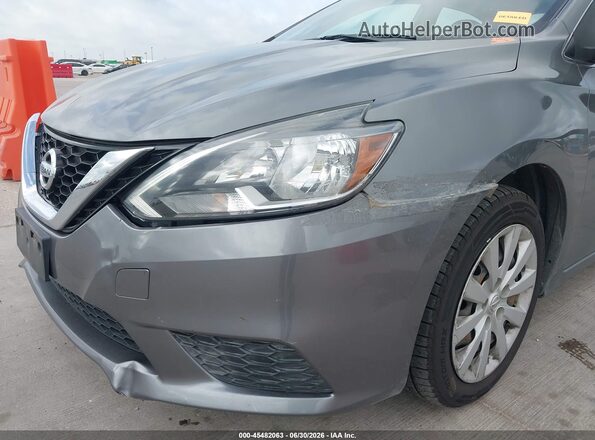 3N1AB7AP9HY256421 2017 NISSAN SENTRA Gray 