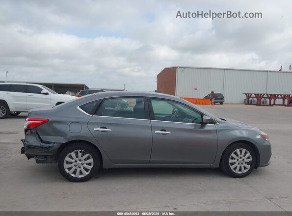 3N1AB7AP9HY256421 2017 NISSAN SENTRA Gray Widok wnętrza 360 stopni