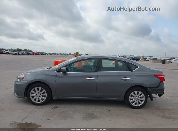 3N1AB7AP9HY256421 2017 NISSAN SENTRA Gray 