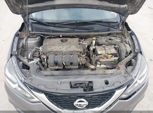 3N1AB7AP9HY256421 2017 NISSAN SENTRA Gray Widok z tyłu