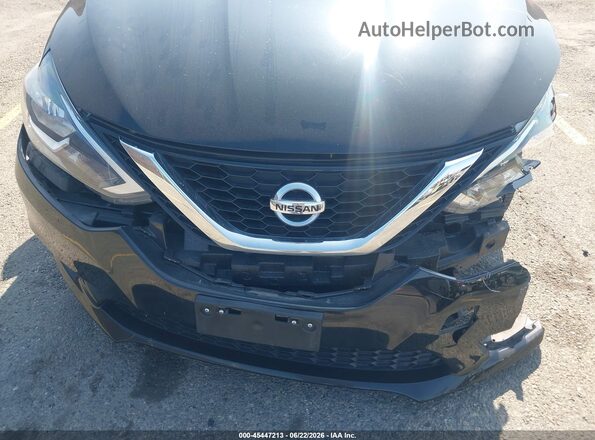 3N1AB7AP9HY257648 2017 NISSAN SENTRA Black Widok zestawu wskaźników