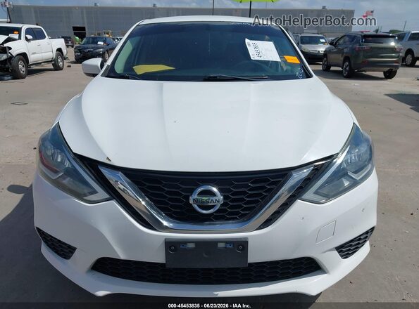 3N1AB7AP9HY292240 2017 NISSAN SENTRA White Instrument cluster view