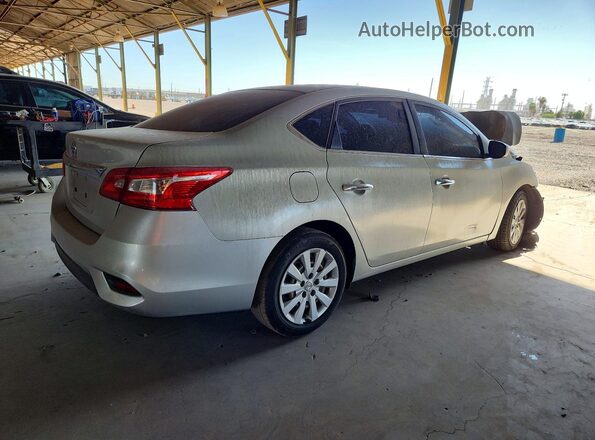 3N1AB7AP9HY292352 2017 NISSAN SENTRA Silver Tył prawy