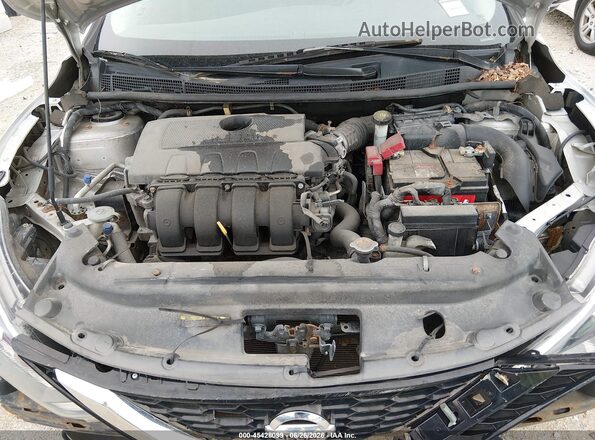 3N1AB7AP9HY305939 2017 NISSAN SENTRA Серебряный Вид сзади