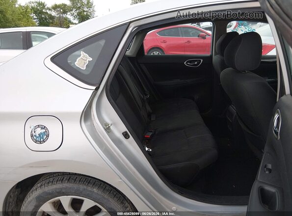 3N1AB7AP9HY305939 2017 NISSAN SENTRA Серебряный Вид наклейки с VIN-кодом