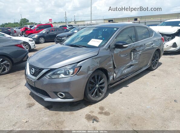 3N1AB7AP9HY308131 2017 NISSAN SENTRA Gray Vista tres cuartos delantera izquierda