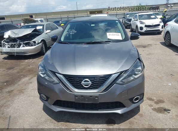 3N1AB7AP9HY308131 2017 NISSAN SENTRA Gray Vista del cuadro de instrumentos