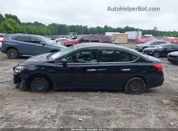 3N1AB7AP9HY327830 2017 NISSAN SENTRA Black სალონის 360-გრადუსიანი ხედი