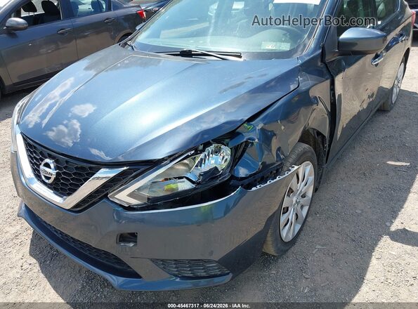 3N1AB7AP9HY328508 2017 NISSAN SENTRA Blue წინა ხედი
