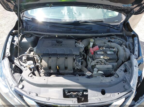 3N1AB7AP9HY328508 2017 NISSAN SENTRA Blue უკანა ხედი