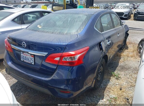 3N1AB7AP9HY332638 2017 NISSAN SENTRA Blue Հետևի աջ