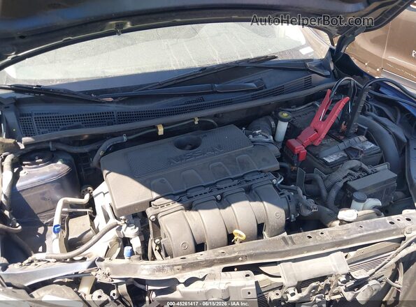 3N1AB7AP9HY332638 2017 NISSAN SENTRA Blue Հետևի տեսք