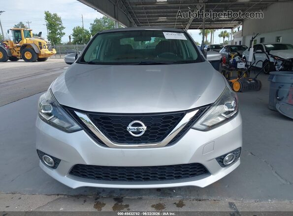 3N1AB7AP9HY394931 2017 NISSAN SENTRA Silver წინა პანელის ხედი