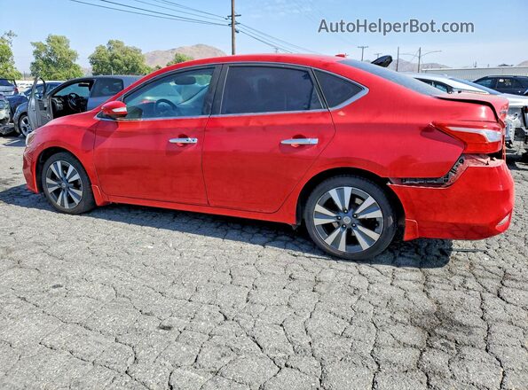 3N1AB7AP9HY410934 2017 NISSAN SENTRA Red Tył lewy