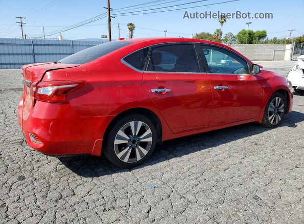 3N1AB7AP9HY410934 2017 NISSAN SENTRA Red Tył prawy