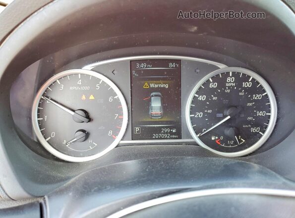 3N1AB7AP9HY410934 2017 NISSAN SENTRA Red Widok zestawu wskaźników