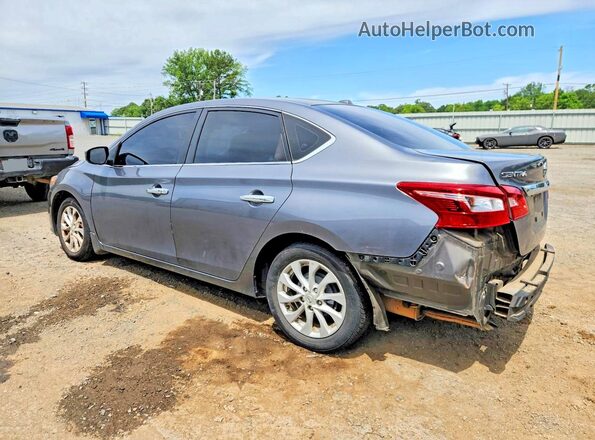 3N1AB7AP9JL631310 2018 NISSAN SENTRA Gray Rear left