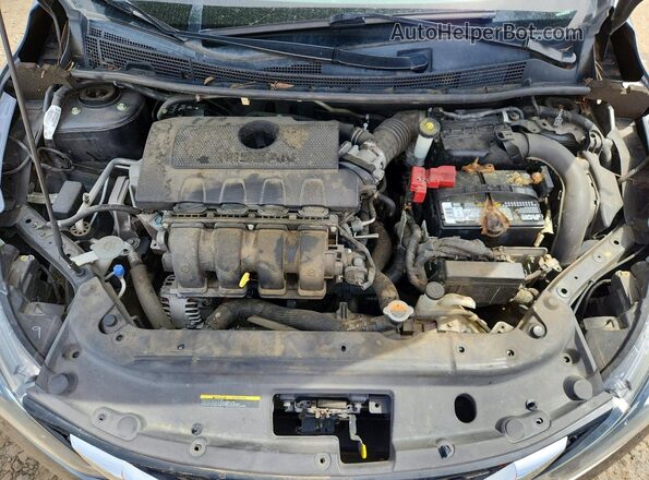3N1AB7AP9JL631310 2018 NISSAN SENTRA Gray Rear interior view