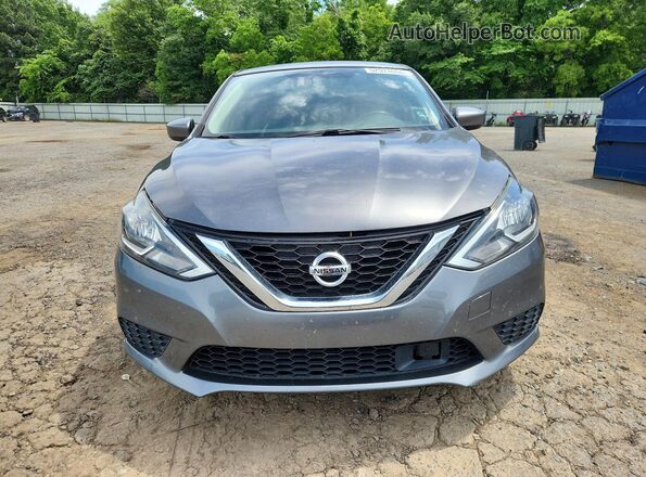 3N1AB7AP9JL631310 2018 NISSAN SENTRA Gray Front view