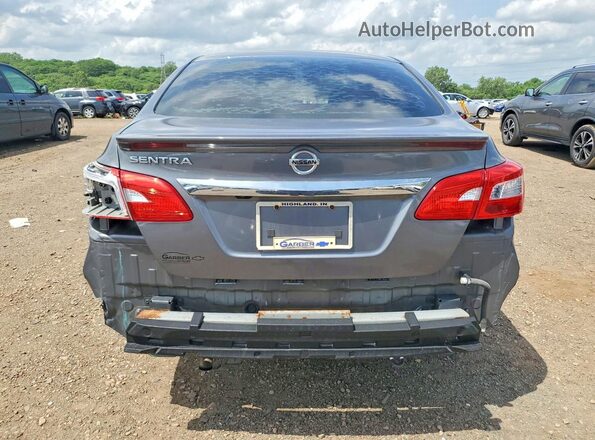 3N1AB7AP9JY201876 2018 NISSAN SENTRA Gray Vista trasera