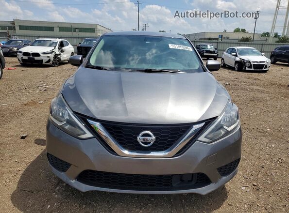3N1AB7AP9JY201876 2018 NISSAN SENTRA Gray Vista frontal