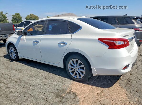 3N1AB7AP9JY214451 2018 NISSAN SENTRA White Հետևի ձախ