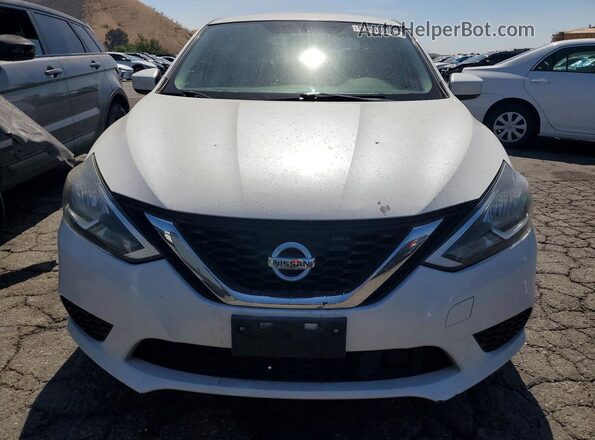 3N1AB7AP9JY214451 2018 NISSAN SENTRA White Դիմացի տեսք