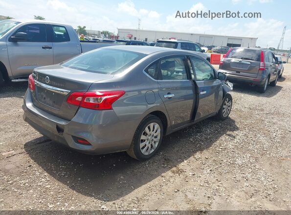 3N1AB7AP9JY220914 2018 NISSAN SENTRA Gray Tył prawy
