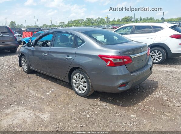 3N1AB7AP9JY220914 2018 NISSAN SENTRA Gray Tył lewy