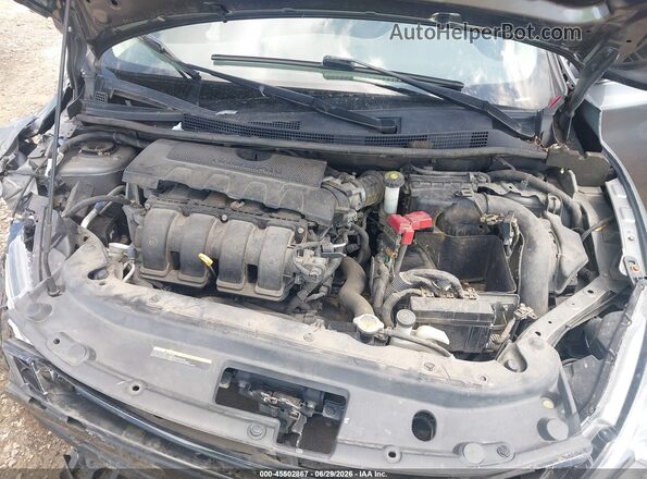3N1AB7AP9JY220914 2018 NISSAN SENTRA Gray Widok z tyłu