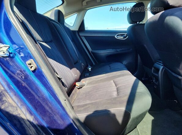 3N1AB7AP9JY229385 2018 NISSAN SENTRA Blue Հետևի նստատեղերի տեսք