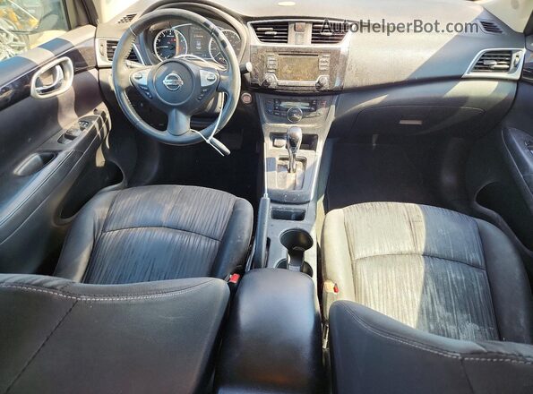 3N1AB7AP9JY229385 2018 NISSAN SENTRA Blue Առջևի վահանակի տեսք