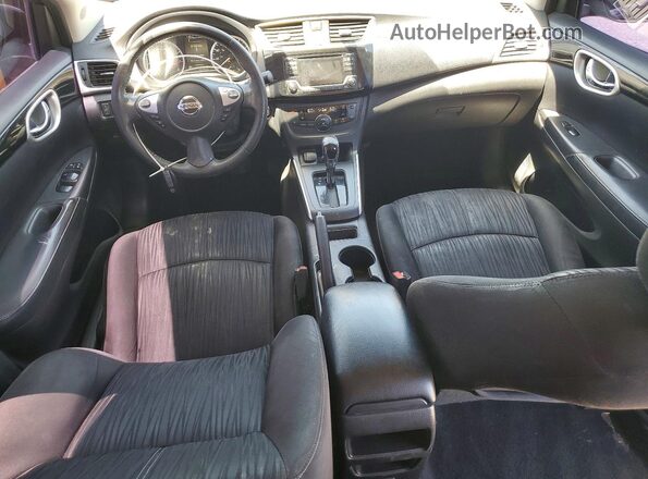 3N1AB7AP9JY250026 2018 NISSAN SENTRA Black წინა პანელის ხედი