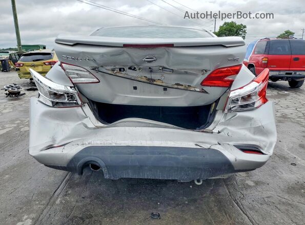 3N1AB7AP9JY250883 2018 NISSAN SENTRA Silver Rear view