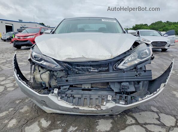 3N1AB7AP9JY250883 2018 NISSAN SENTRA Silver Front view