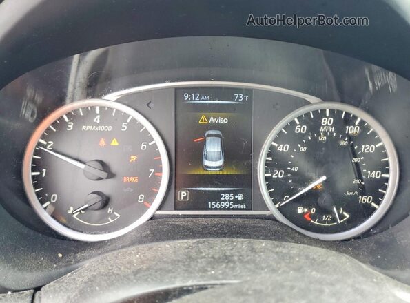 3N1AB7AP9JY250883 2018 NISSAN SENTRA Silver Instrument cluster view