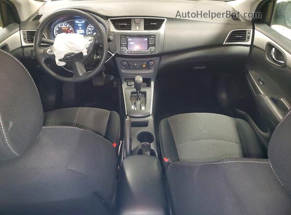 3N1AB7AP9JY251189 2018 NISSAN SENTRA Gray Vista del salpicadero